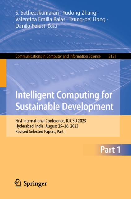 Intelligent Computing for Sustainable Development