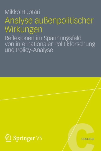 Analyse außenpolitischer Wirkungen