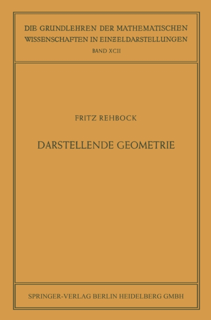 Darstellende Geometrie