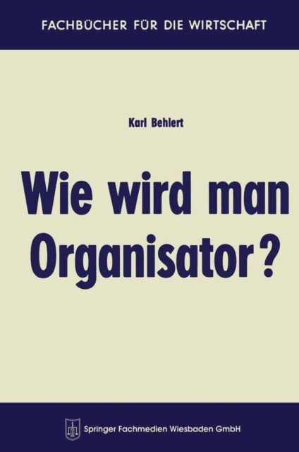 Wie wird man Organisator?