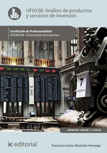 Analisis de productos y servicios de inversion. ADGN0108