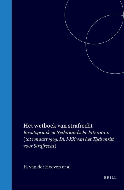 Het wetboek van strafrecht