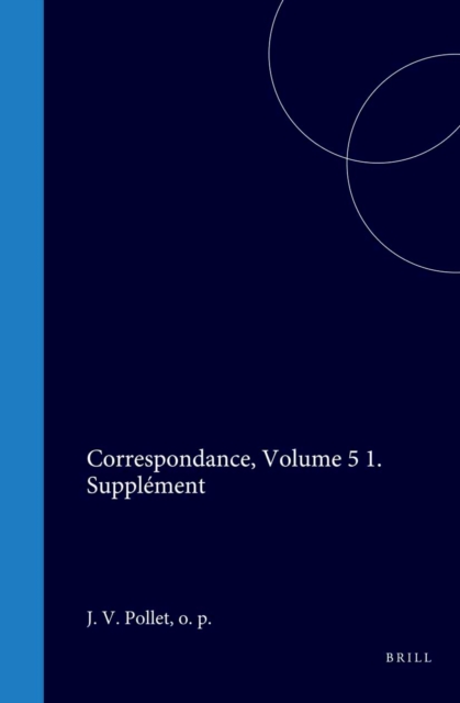 Julius Pflug Correspondance, Volume 5/1