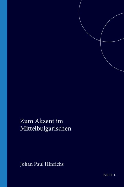 Zum Akzent im Mittelbulgarischen