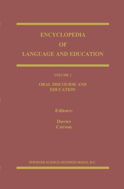 Oral Discourse and Education