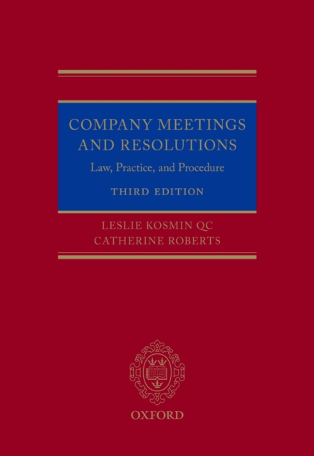 Company Meetings and Resolutions