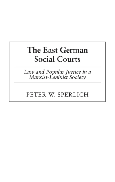 East German Social Courts