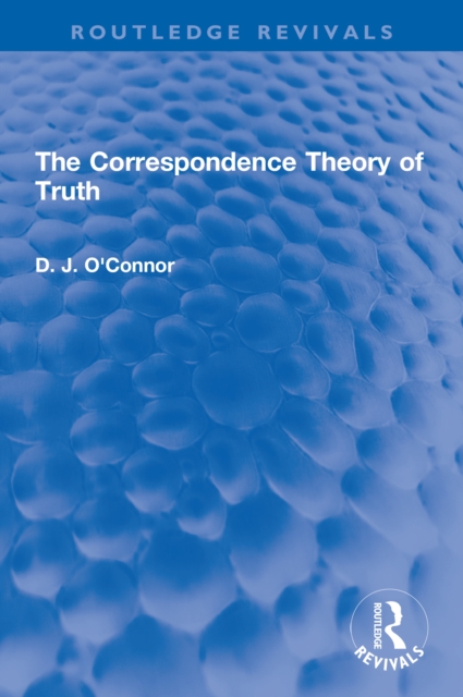 Correspondence Theory of Truth