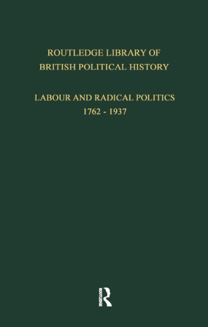 Routledge Library of British Political History