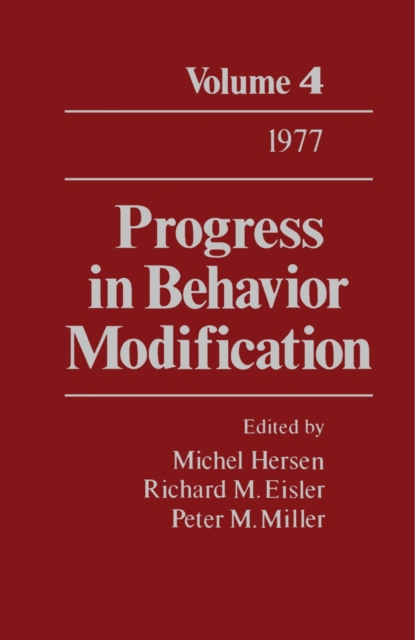Progress in Behavior Modification