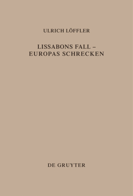 Lissabons Fall - Europas Schrecken
