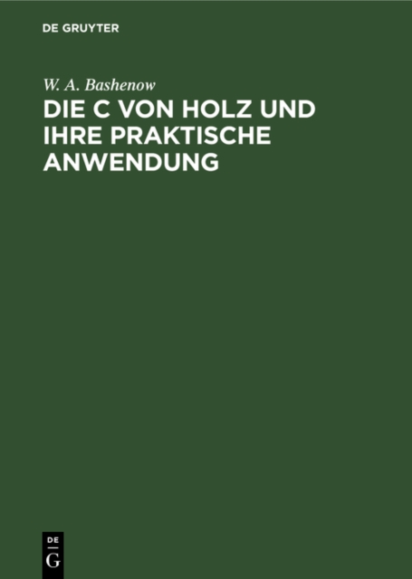 Die Flussigkeitsdurchlassigkeit von Holz und ihre praktische Anwendung