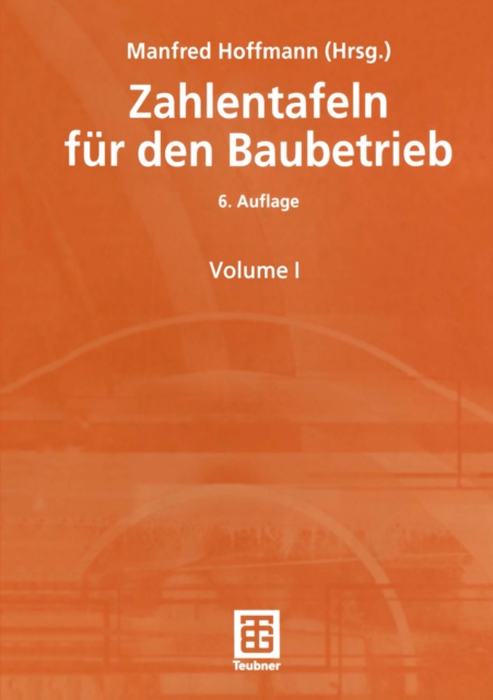 Zahlentafeln für den Baubetrieb