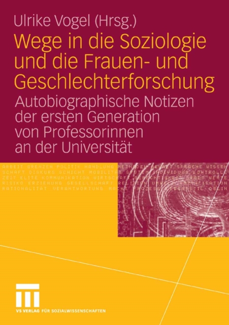 Wege in die Soziologie und die Frauen- und Geschlechterforschung