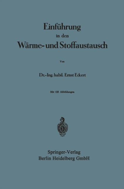 Einführung in den Wärme- und Stoffaustausch