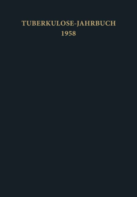 Tuberkulose-Jahrbuch 1958