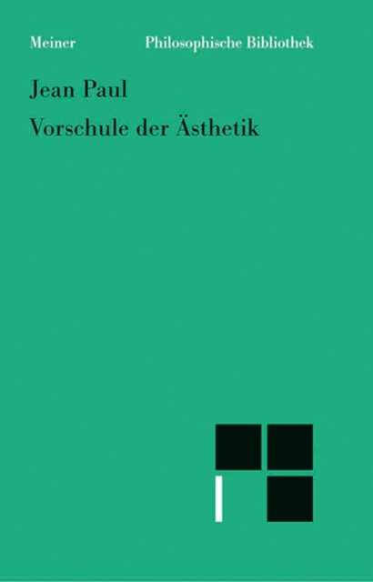 Vorschule der Ästhetik