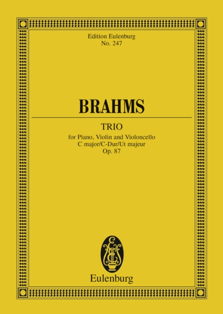 Piano Trio C major