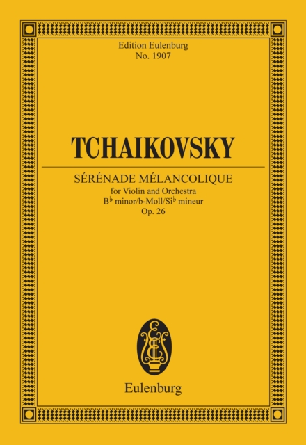 Serenade melancolique Bb minor