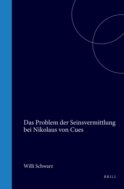 Problem der Seinsvermittlung bei Nikolaus von Cues
