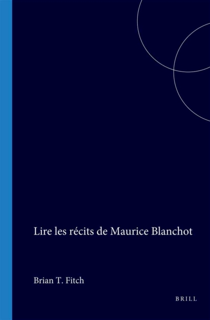 Lire les recits de Maurice Blanchot