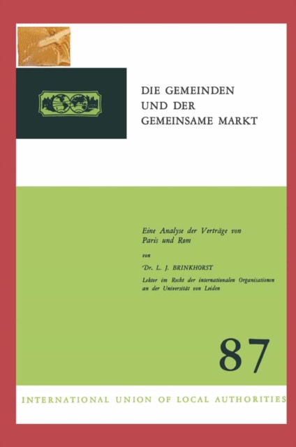 Die Gemeinden und der Gemeinsame Markt