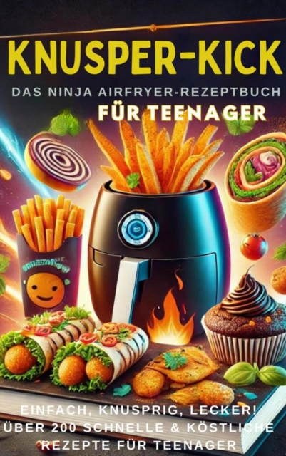 KNUSPER-KICK: Das Ninja Airfryer-Rezeptbuch – Einfach, knusprig, lecker![FARBAUSGABE]