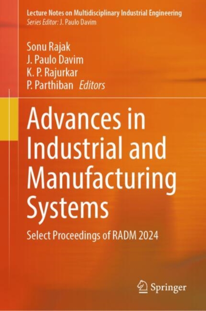 Advances in Industrial and Manufacturing Systems