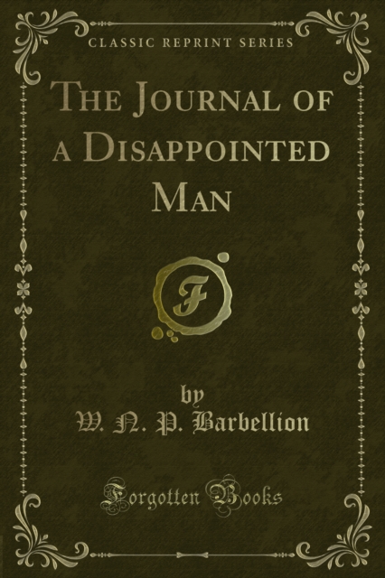 Journal of a Disappointed Man