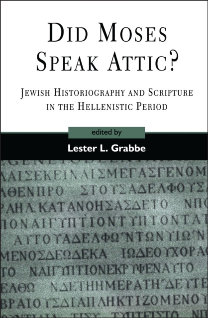 Did Moses Speak Attic?