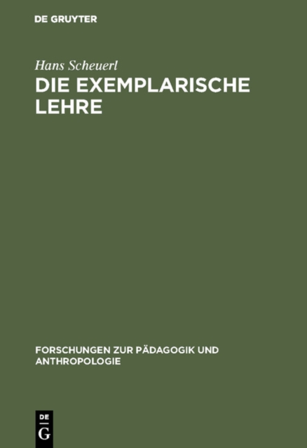 Die exemplarische Lehre
