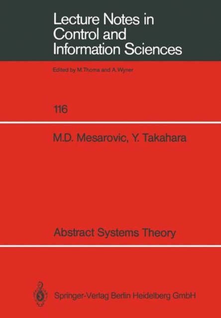 Abstract Systems Theory