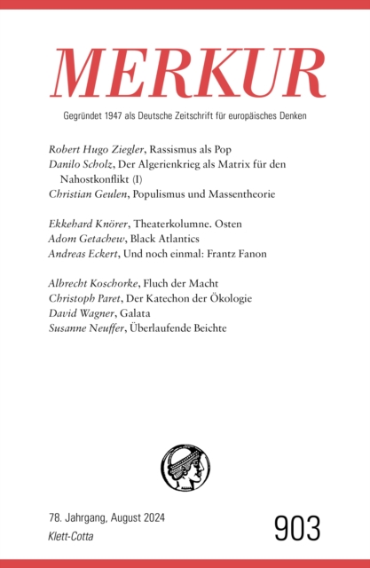 MERKUR 8/2024, Jg.78