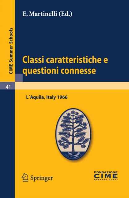 Classi caratteristiche e questioni connesse