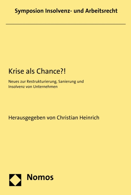 Krise als Chance?!
