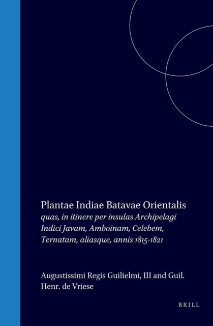 Plantae Indiae Batavae Orientalis