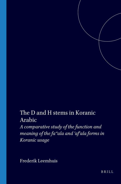 D and H stems in Koranic Arabic