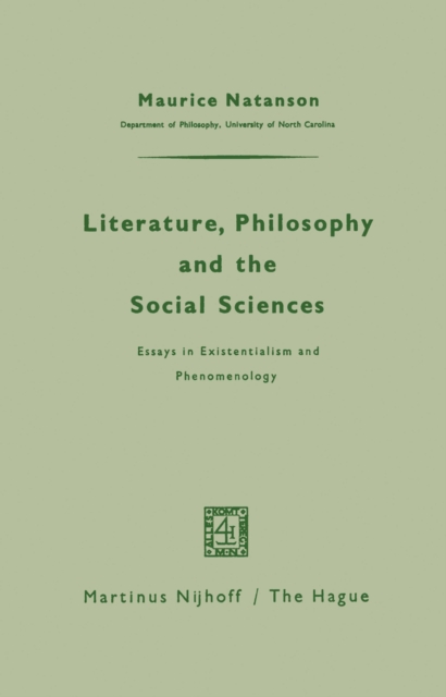 Literature, Philosophy, and the Social Sciences