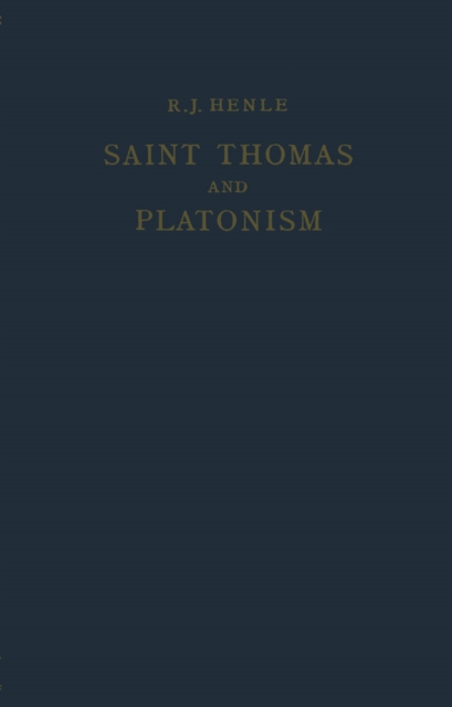 Saint Thomas and Platonism