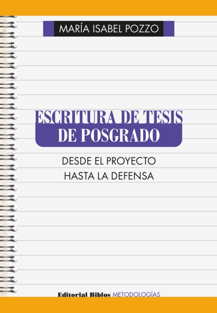 Escritura de tesis de posgrado
