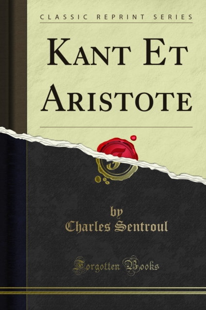 Kant Et Aristote