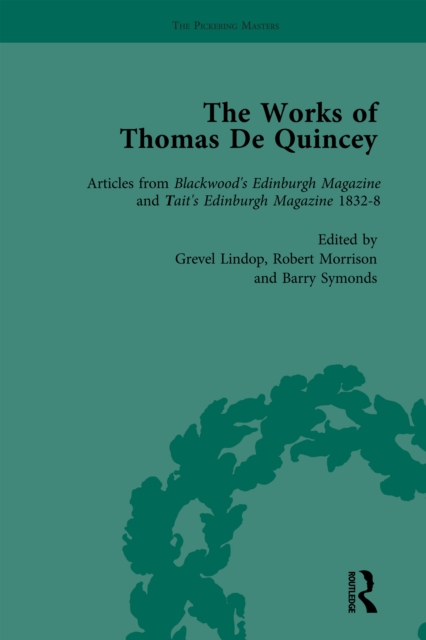 Works of Thomas De Quincey, Part II vol 9