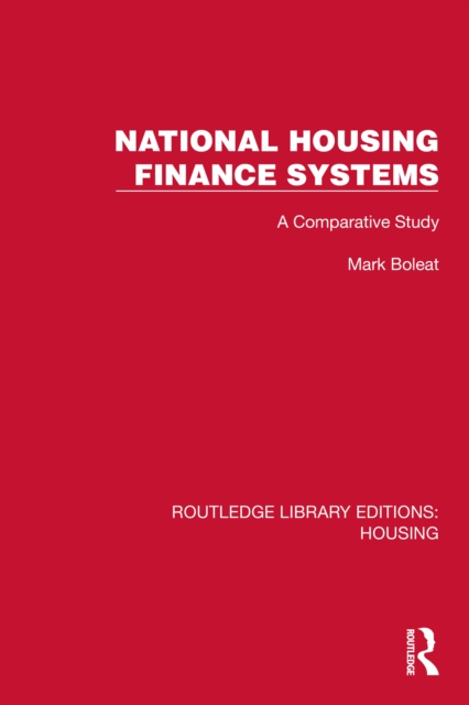 National Housing Finance Systems
