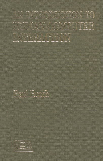 Introduction To Human-Computer Interaction