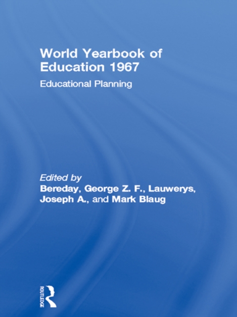 World Yearbook of Education 1967
