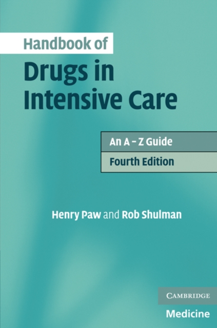 Handbook of Drugs in Intensive Care