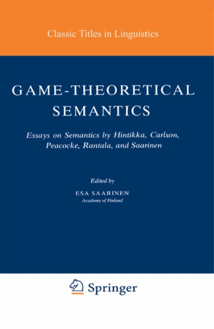 Game-Theoretical Semantics