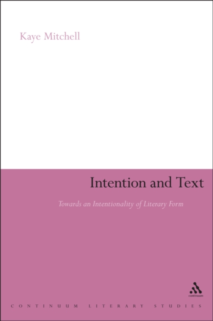 Intention and Text