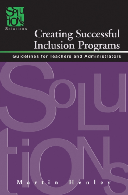 Creating Successful Inclusion Programs