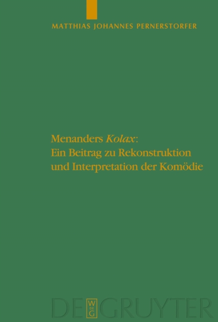 Menanders "Kolax"